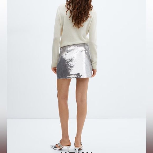 Sequin miniskirt - Picture 3 of 7